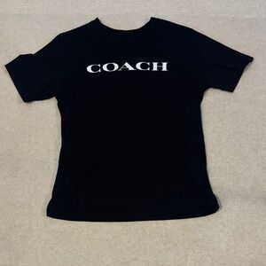 Coach Black Short Sleeve Men's Tee size medium